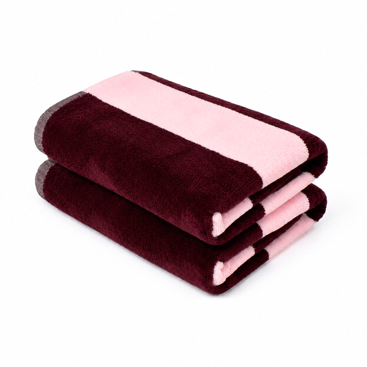 Hand towel cotton velvet - Cadence - 2 x (50 x 90 cm)