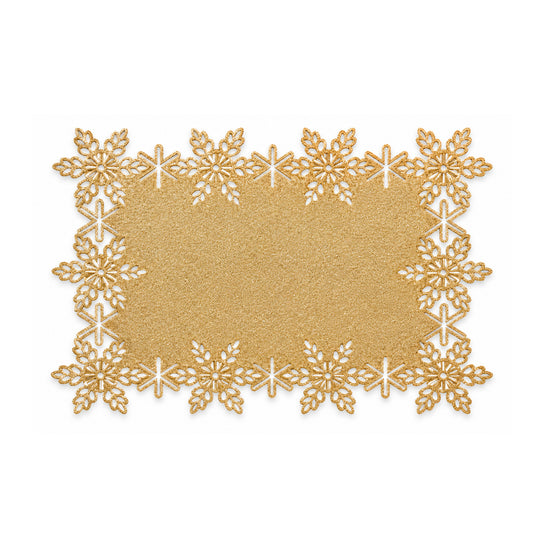 Glitter polyester placemat - Gold Default Title