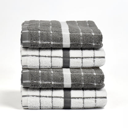 Kitchen towel combed cotton ZT - Terrasse - 4 x (45 x 70 cm)