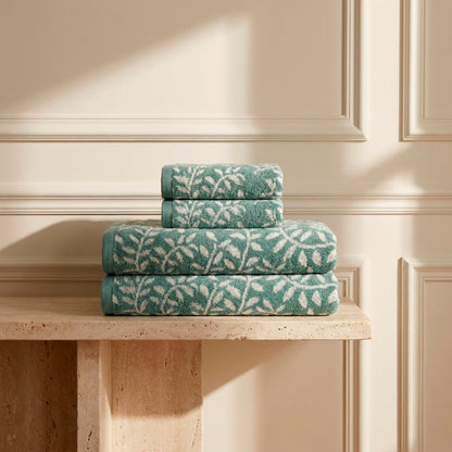 Bath towel combed cotton Jacquard YD - Souverain - 100 x 150 cm