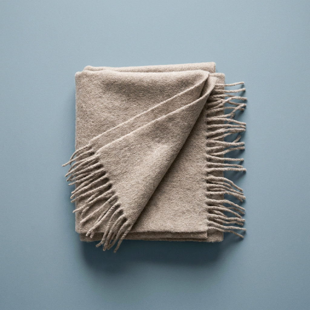 Cashmere scarf - Taupe