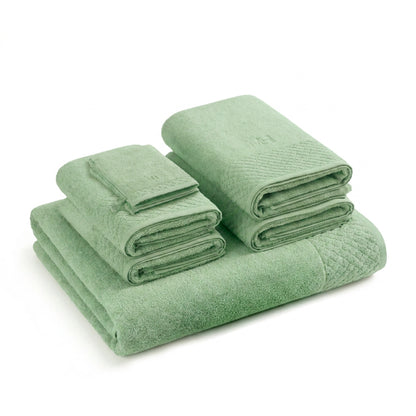 Complete bath linen set combed cotton LT - Eden - 7 pieces