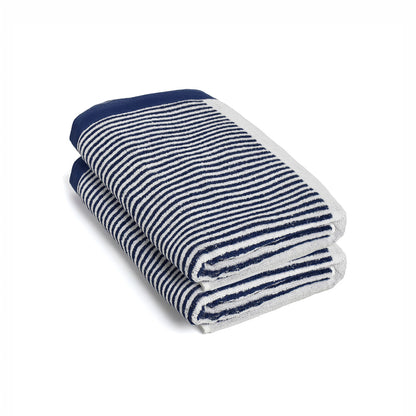 Bath towel combed cotton Jacquard YD - Océan - 2 x (70 x 140 cm)