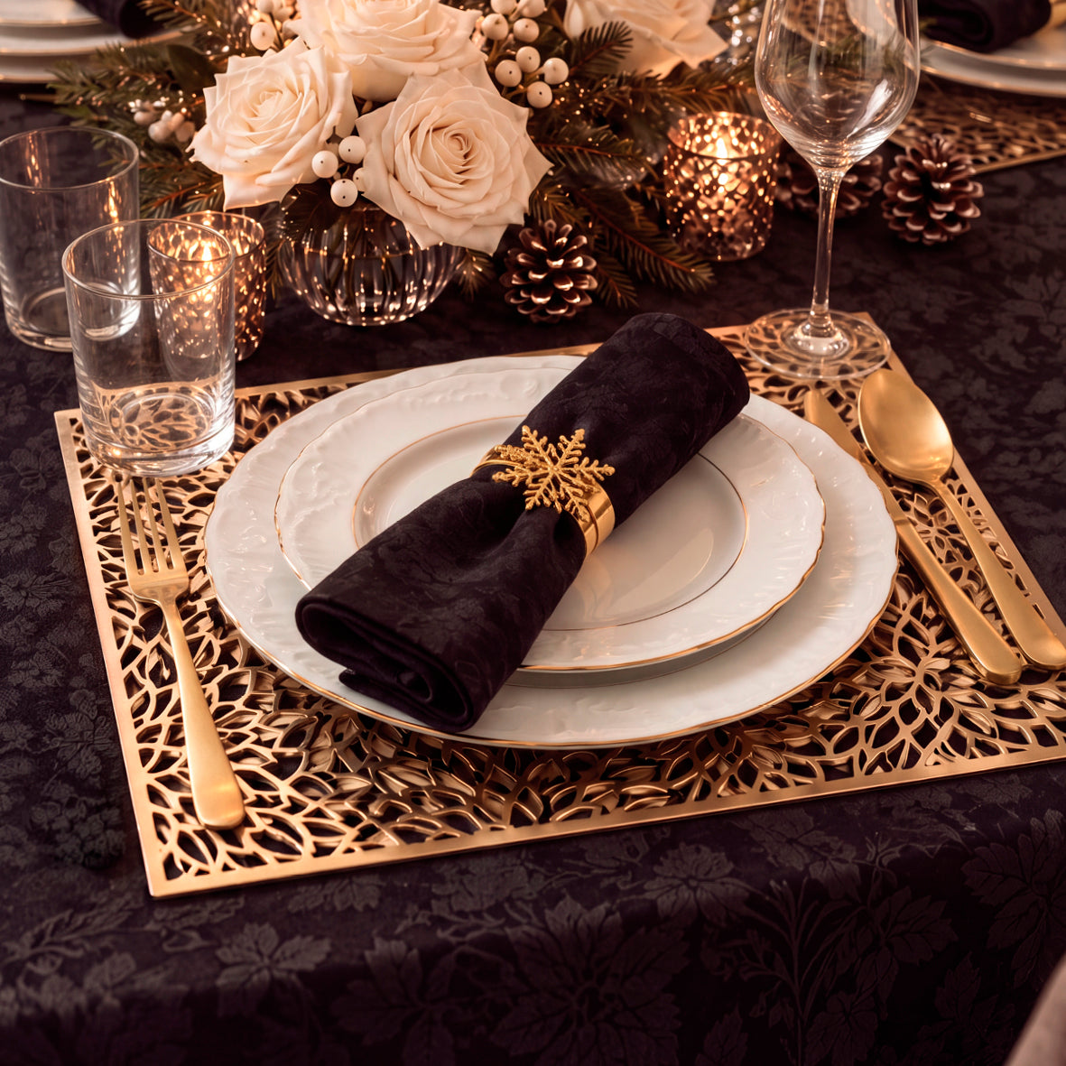 PVC placemat - Gold