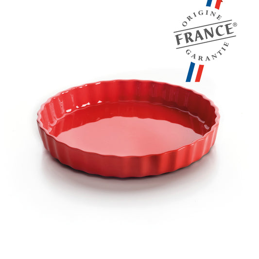 Round pie dish - Red Default Title
