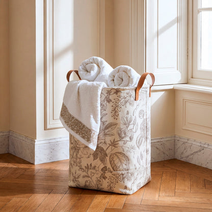 Bath towel combed cotton Jacquard S - Blason - 2 x (70 x 140 cm)