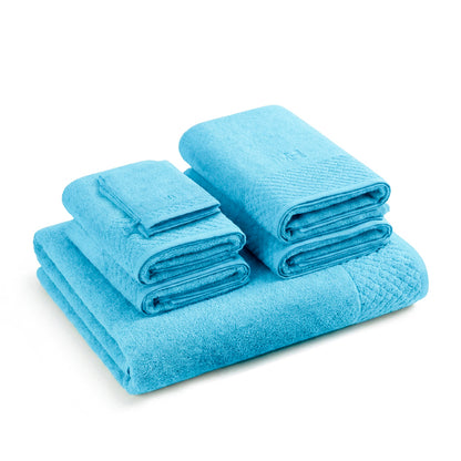 Complete bath linen set combed cotton LT - Eden - 7 pieces