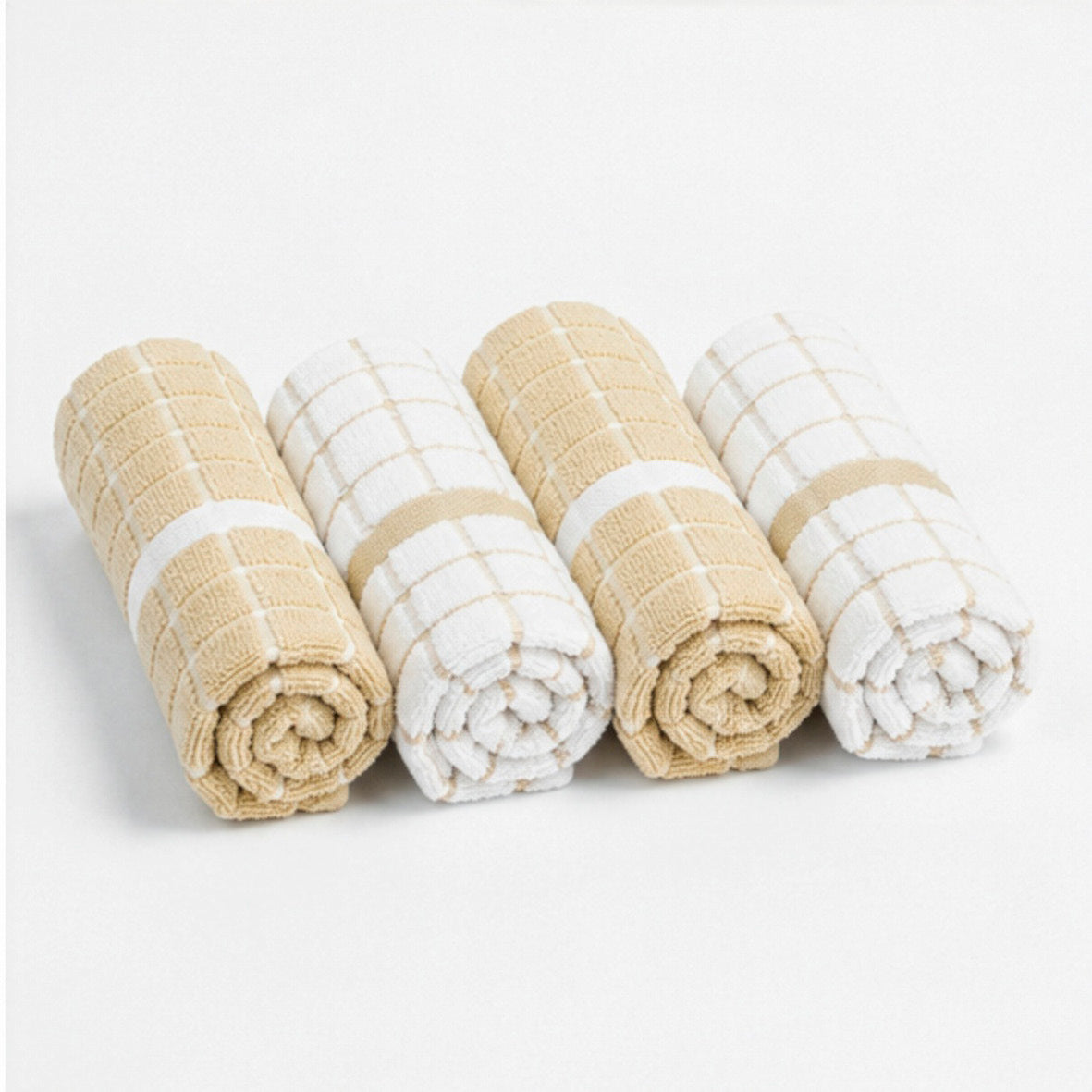 Kitchen towel combed cotton ZT - Tissage - 4 x (45 x 70 cm)