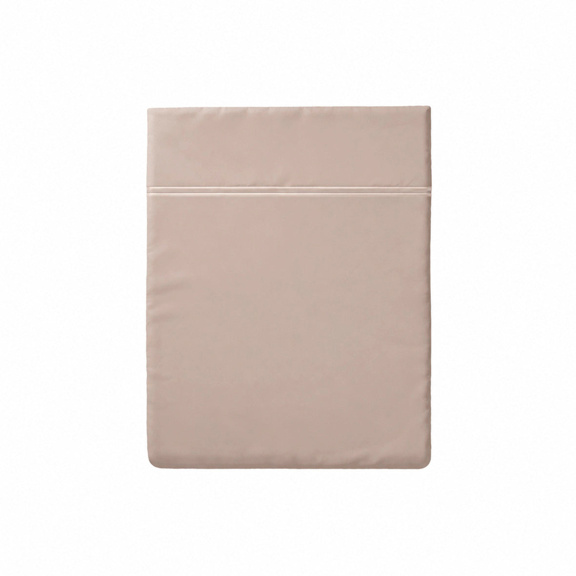 Flat sheet - 100% cotton sateen TC200 - Nîmes - taupe