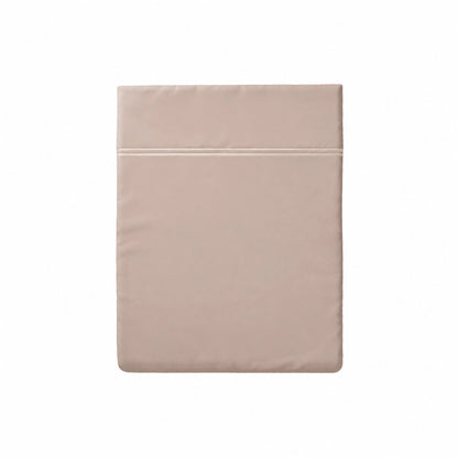 Flat sheet - 100% cotton sateen TC200 - Nîmes - taupe