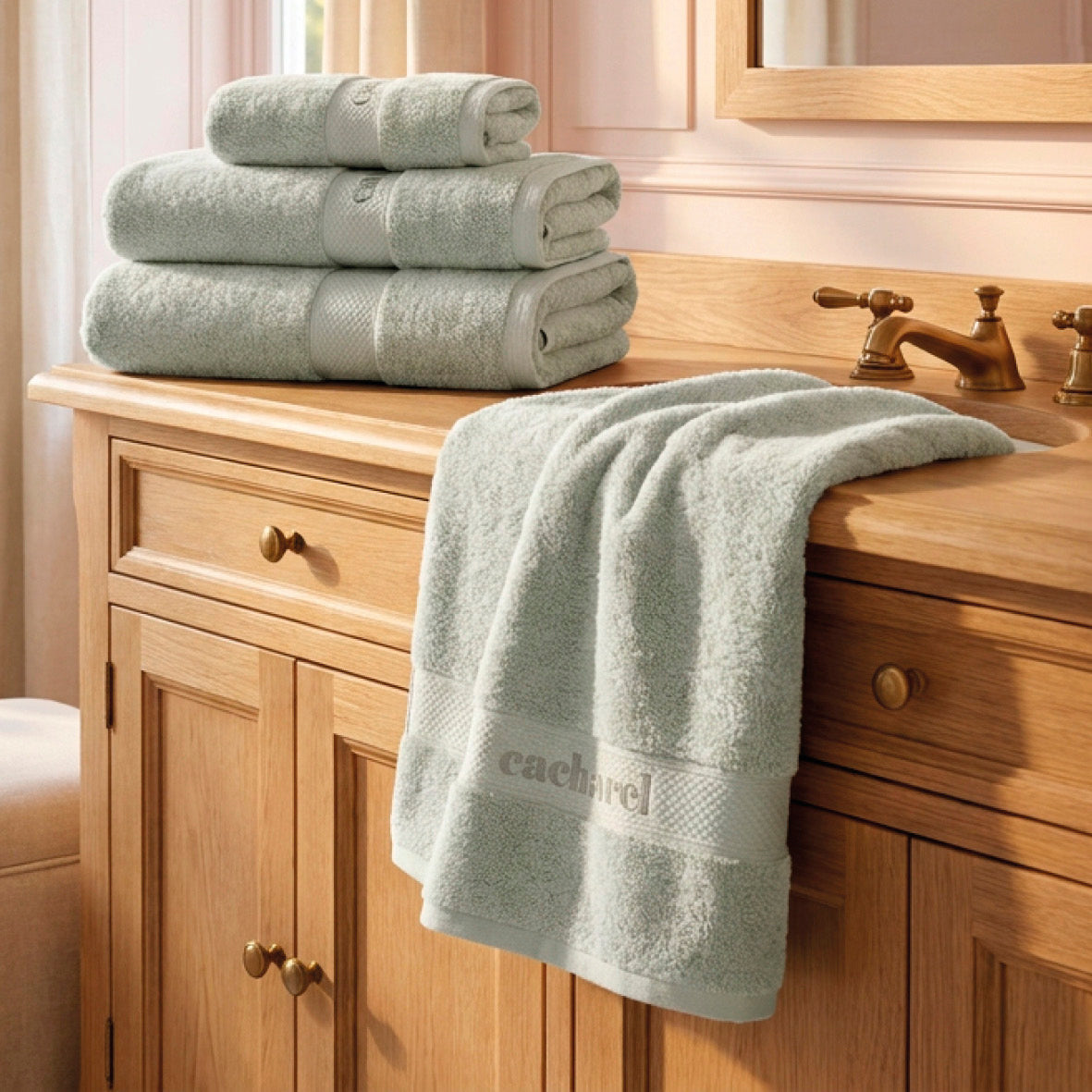 Set of 2 hand towels