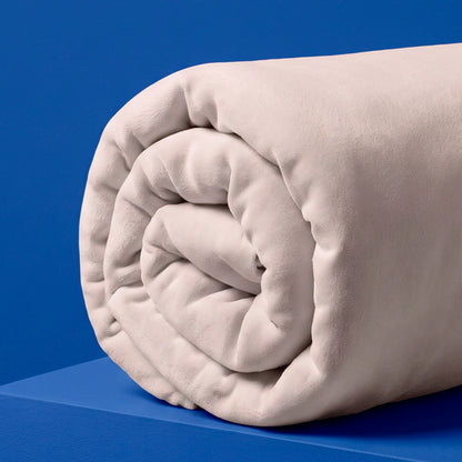 Fitted sheet - 100% cotton sateen TC200 - cream white