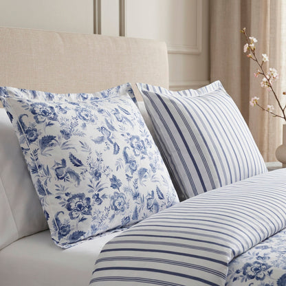 2 pillowcases - 100% cotton sateen TC200 - Céline - white