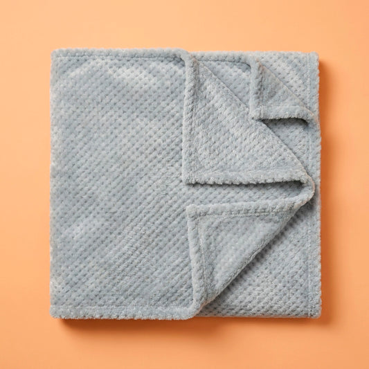 Ultra-soft fleece throw - Ruben - grey Default Title