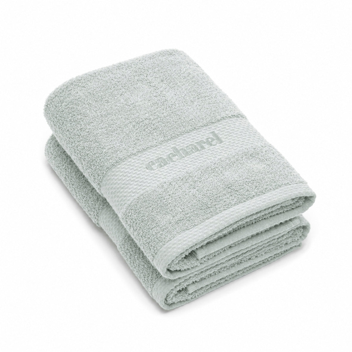 Set of 2 hand towels Mint