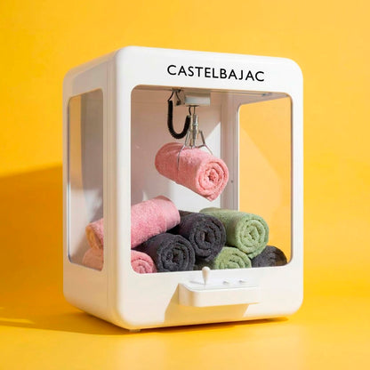 4 plush washcloths - 100% combed cotton 570 gsm - Aube