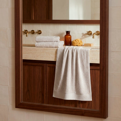 Complete bath linen set combed cotton LT - Lagon - 14 pieces