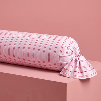 Bolster case - 100% cotton sateen TC200 - Silva - pink / red Default Title