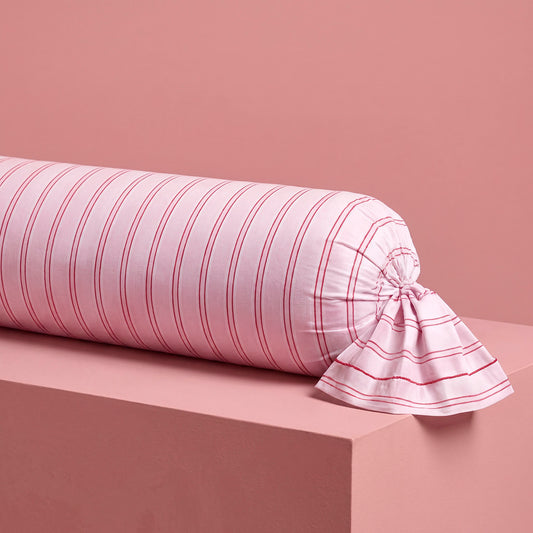 Bolster case - 100% cotton sateen TC200 - Silva - pink / red Default Title