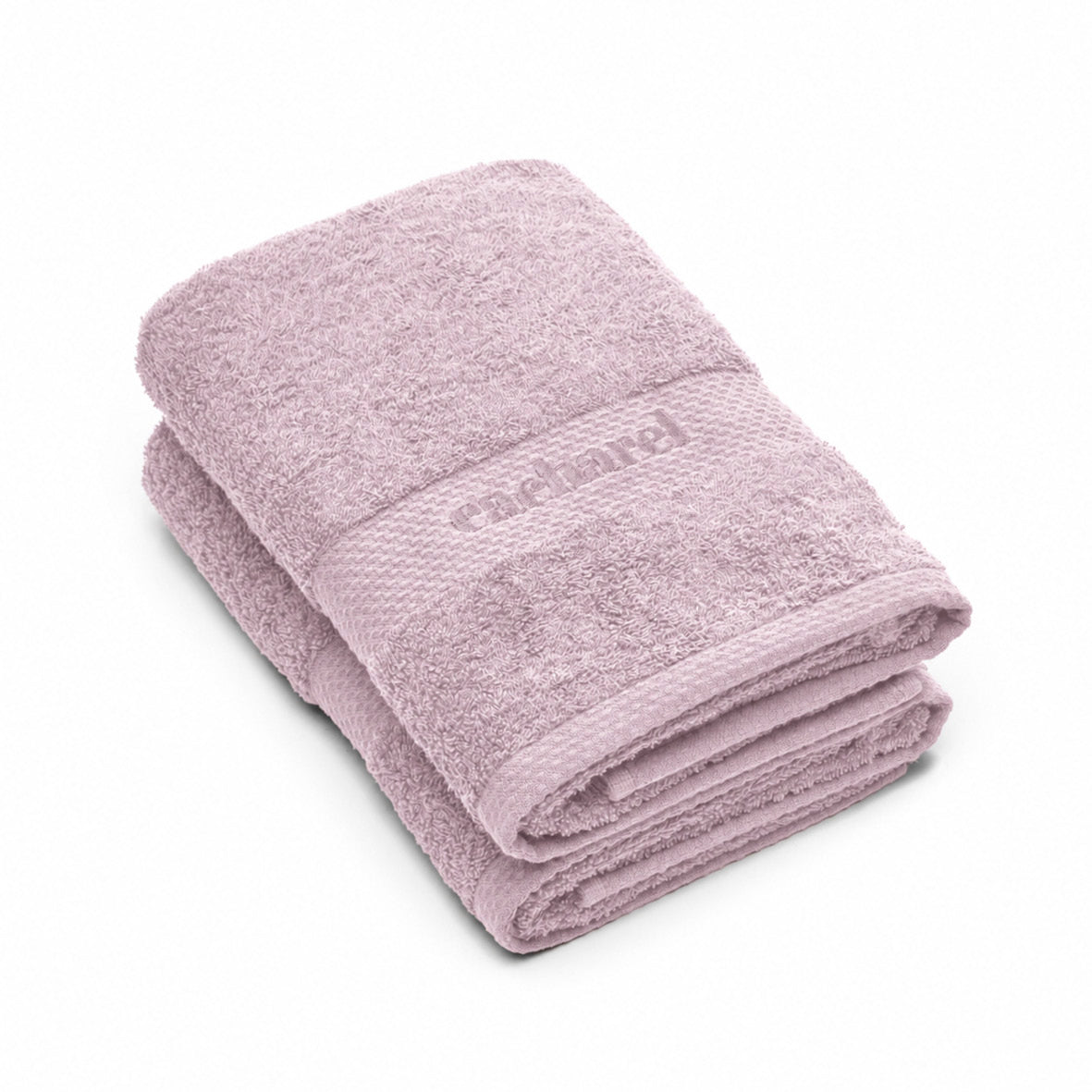 Set of 2 hand towels Lila
