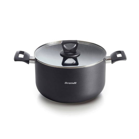 High casserole 24 cm - Black