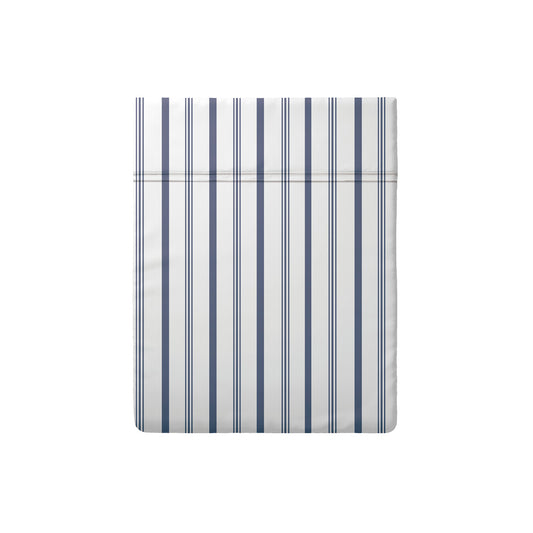 Flat sheet cotton satin - Claire White 240 x 300 cm