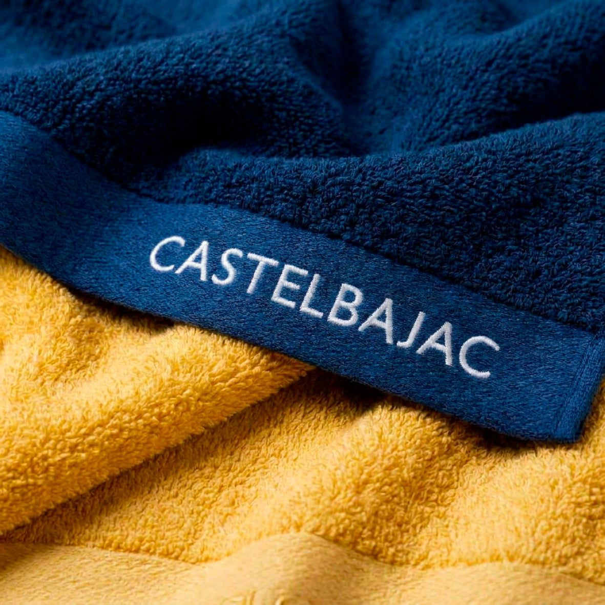 4 plush washcloths - 100% combed cotton 570 gsm - Aube