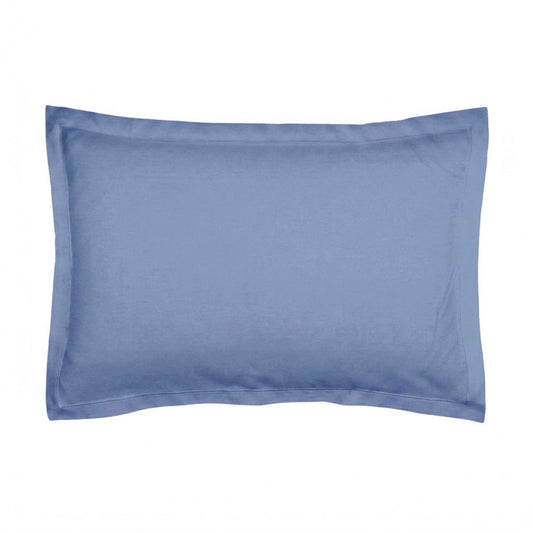 2 pillowcases - 100% cotton sateen TC200 - uni baratta - hydrangea blue 2 x (50 x 70 cm)
