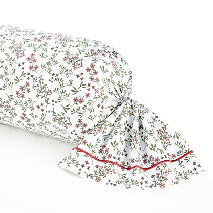 Bolster case - 100% cotton sateen TC200 - Coeur de prairie - beige 43 x 210 cm