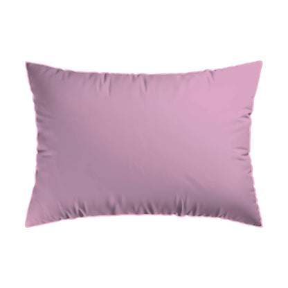 2 pillowcases - 100% cotton sateen TC200 - Pervenche - bubblegum / pink 2 x (50 x 70 cm)