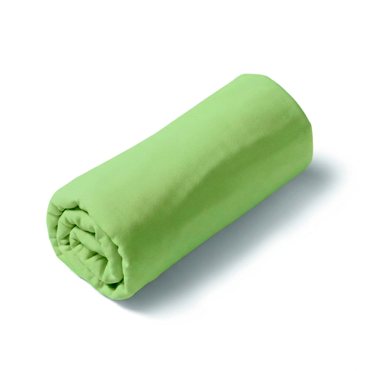 Fitted sheet - 100% cotton sateen TC200 - Uni - nile green