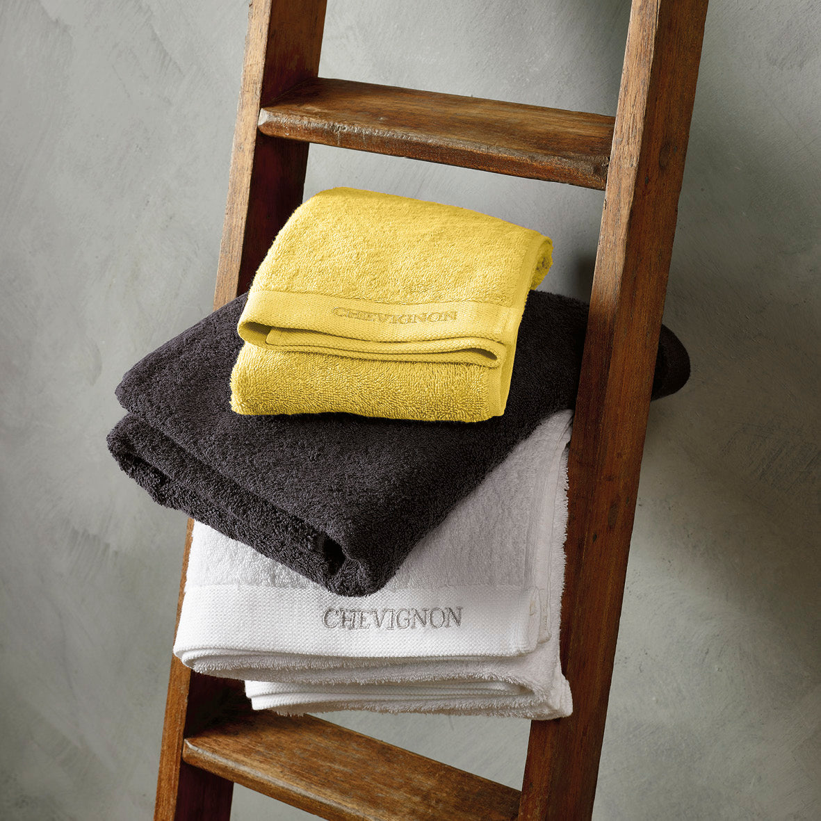 Complete bath linen set combed cotton LT - Lagon - 14 pieces