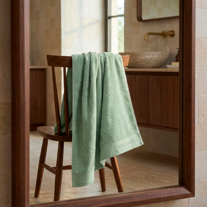 Complete bath linen set combed cotton LT - Lagon - 14 pieces