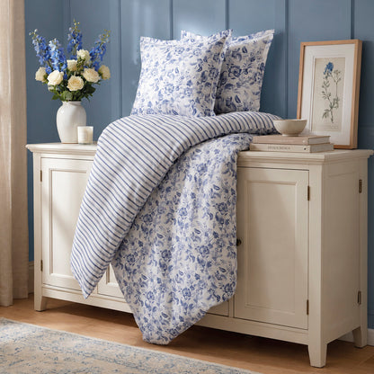 2 pillowcases - 100% cotton sateen TC200 - Porcelaine - white