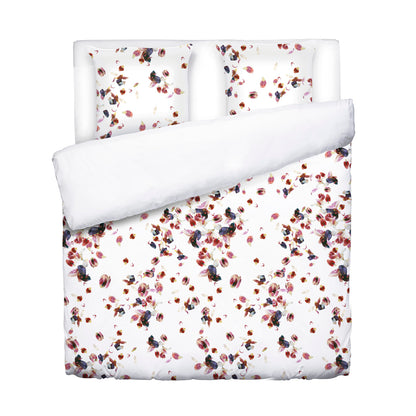 Duvet cover - 100% cotton sateen TC200 - Aurore - white 250 x 200 cm