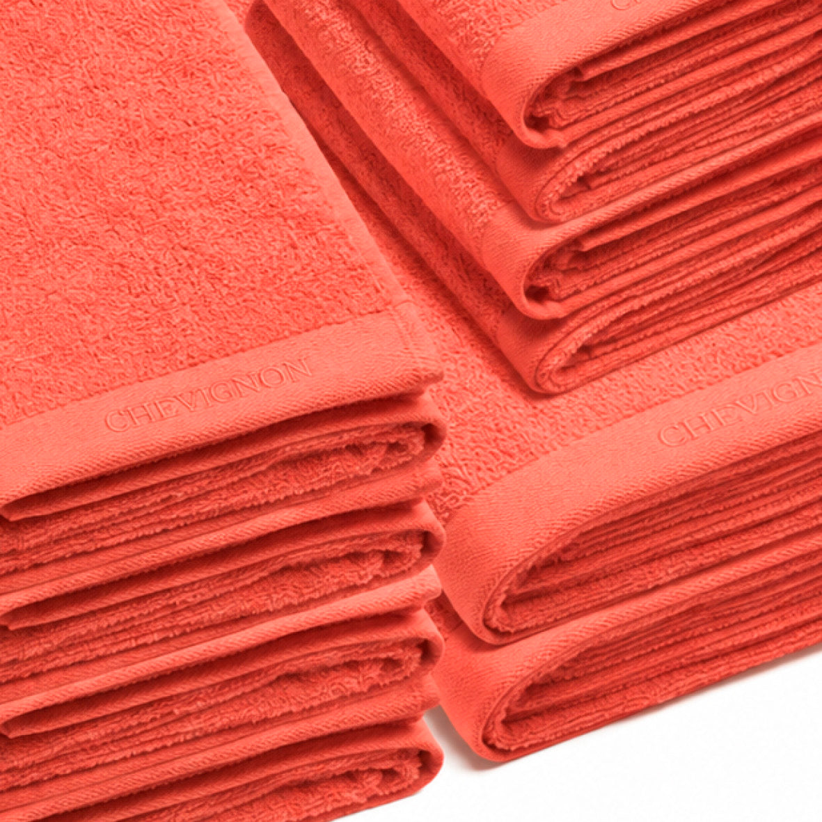 Complete bath linen set combed cotton LT - Lagon - 14 pieces