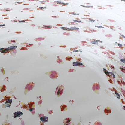 Duvet cover - 100% cotton sateen TC200 - Aurore - white