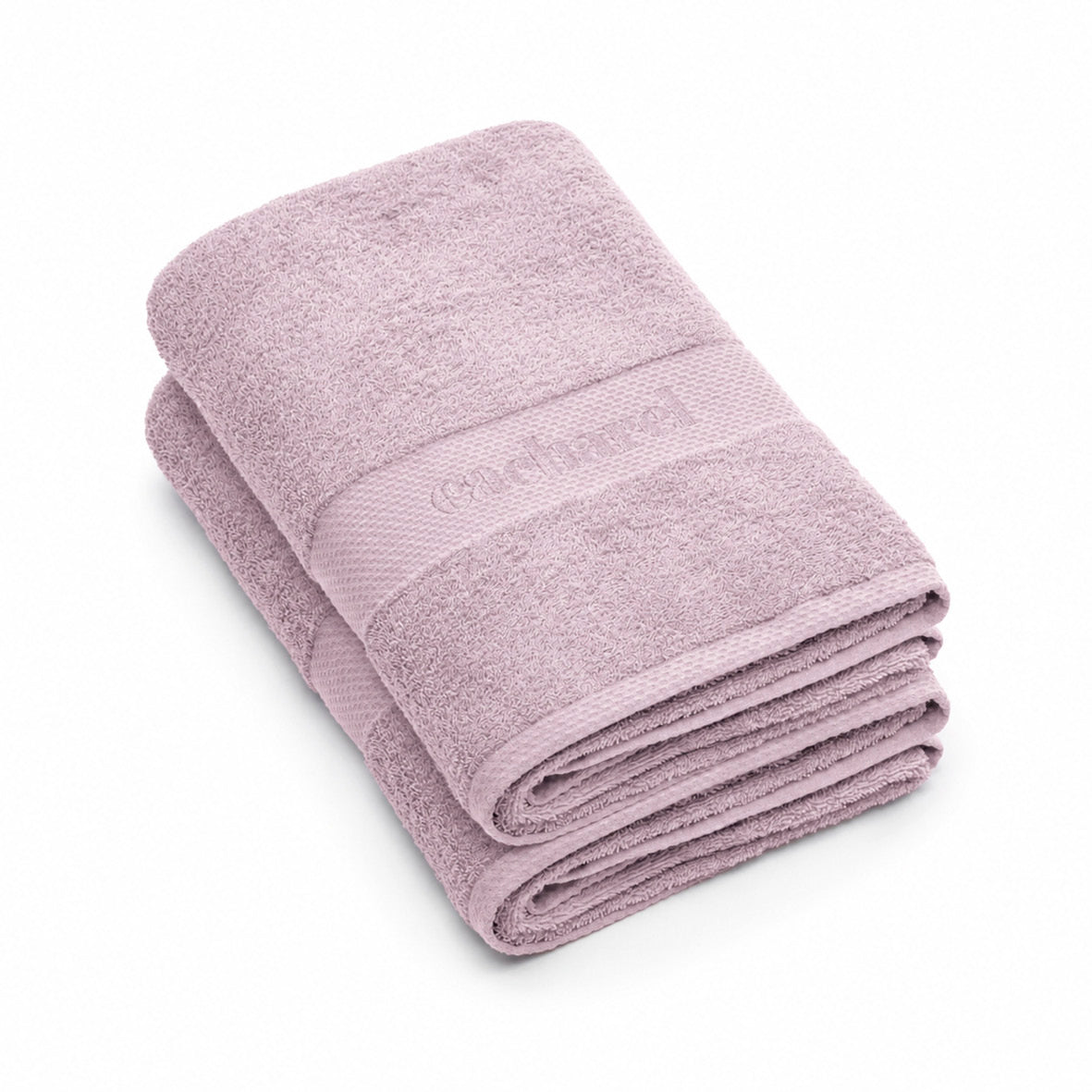 Set of 2 bath towels Lila