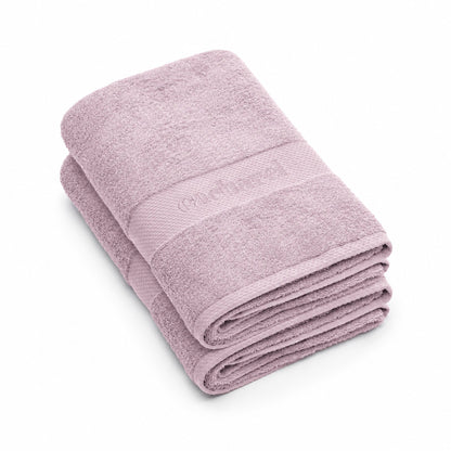 Set of 2 bath towels Lila