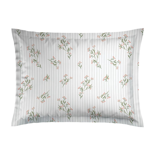 2 pillowcases - 100% cotton sateen TC200 - Élan - light green 2 x (50 x 70 cm)