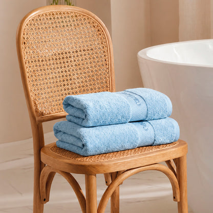 Complete bath linen set combed cotton - Brise