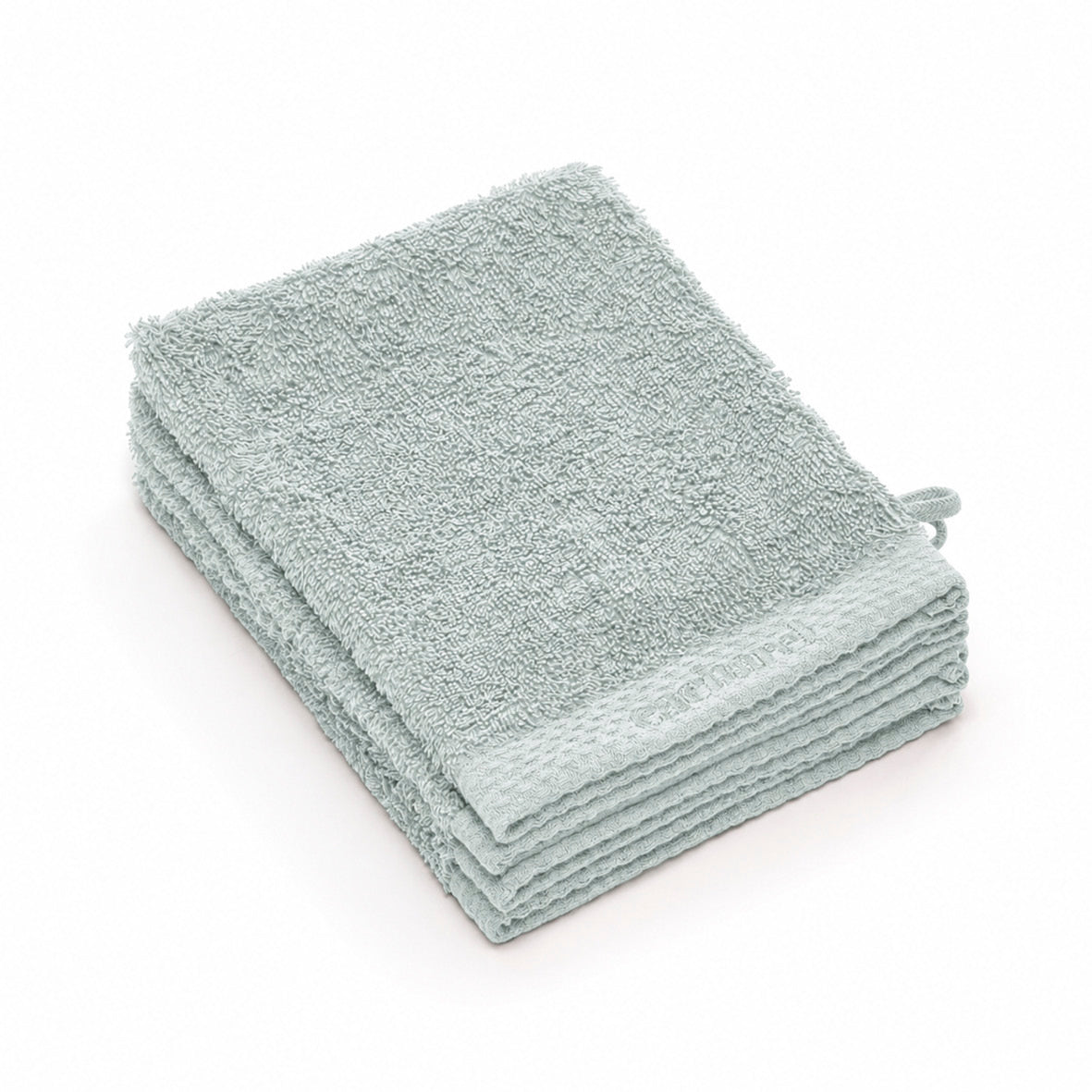 Set of 4 washcloths Mint