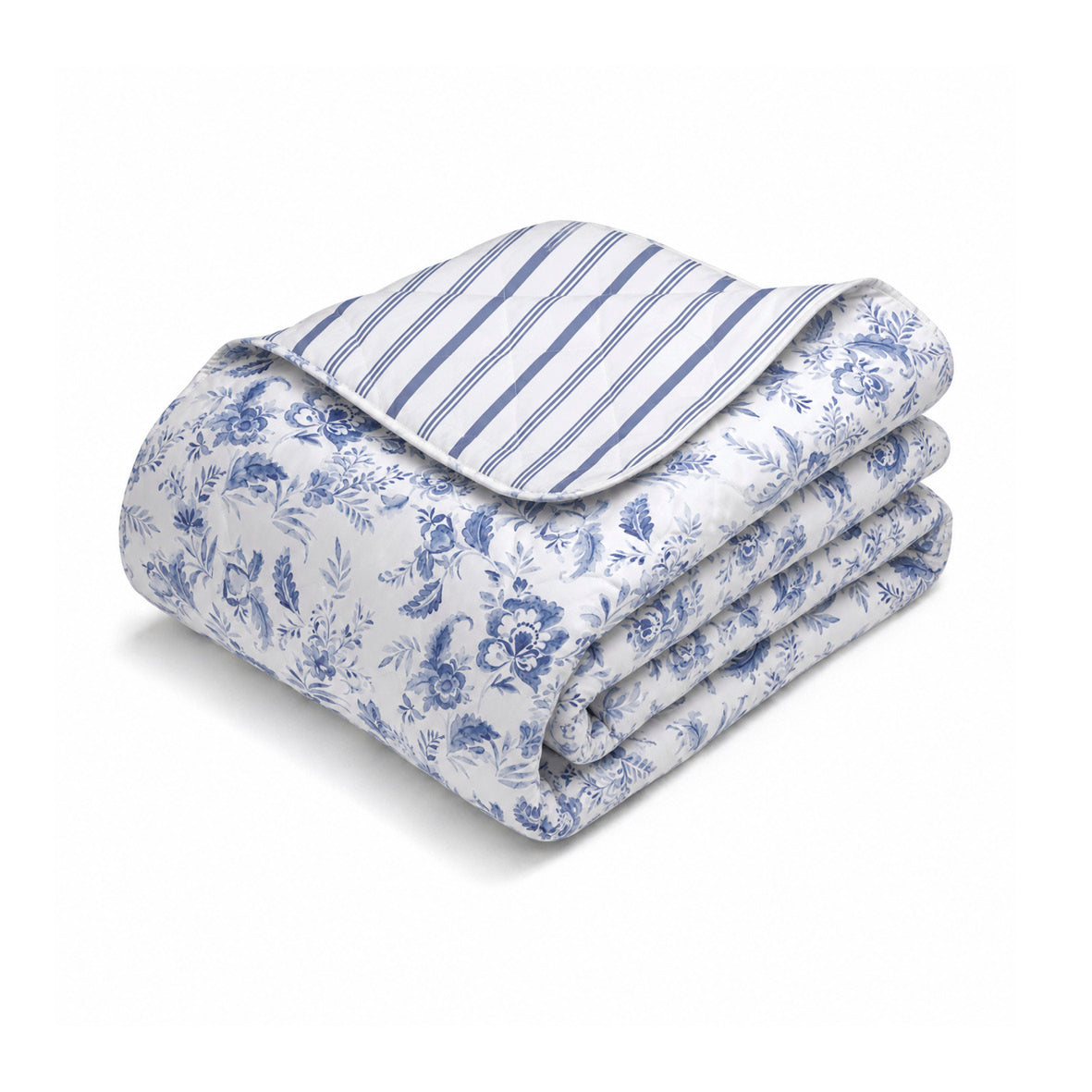 Bedspread - 100% cotton sateen TC200 - Porcelaine - white 220 x 250 cm
