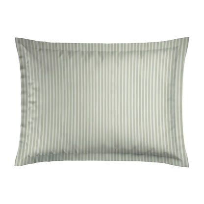 2 pillowcases - 100% cotton sateen TC200 - Élan - light green