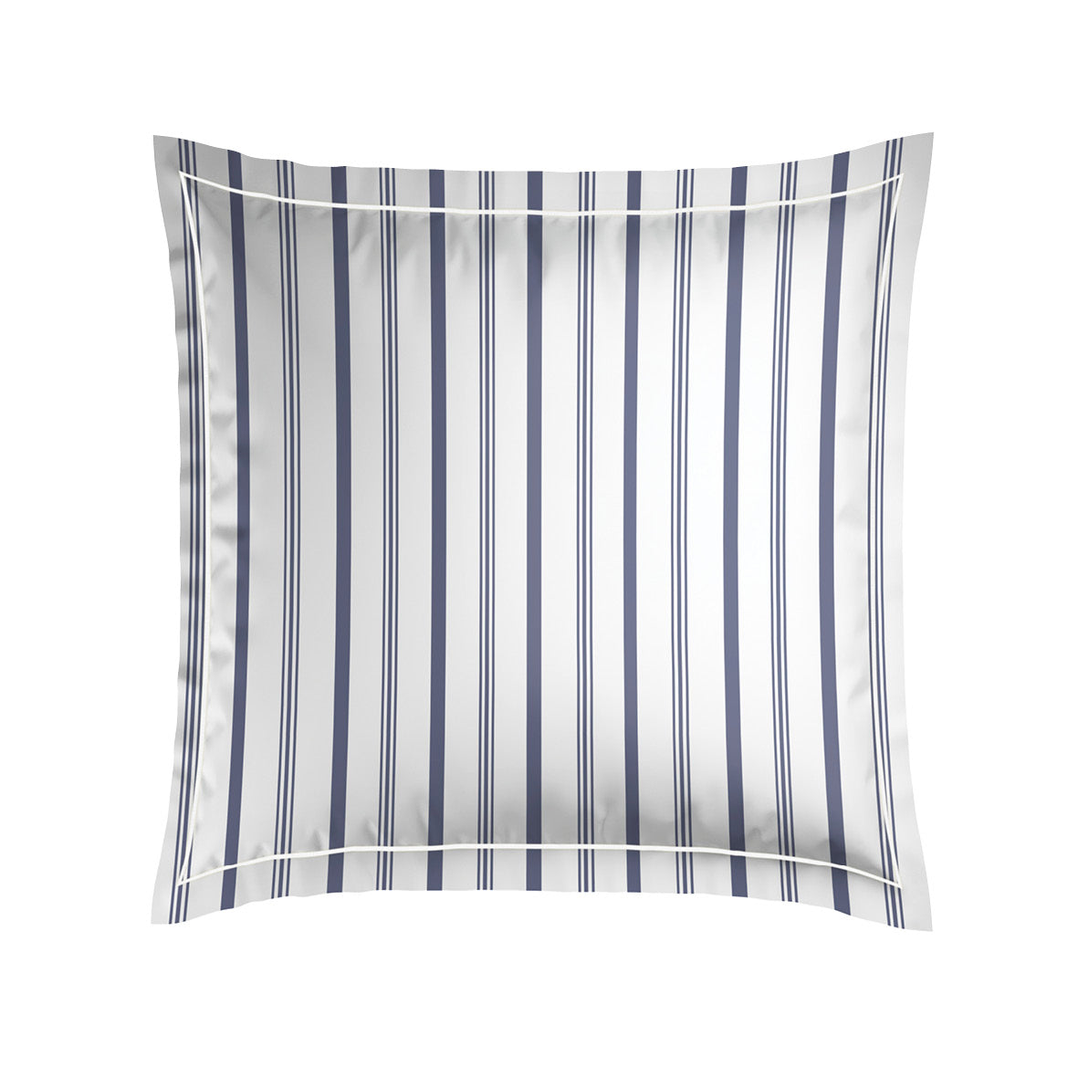 2 pillowcases - 100% cotton sateen TC200 - Porcelaine - white