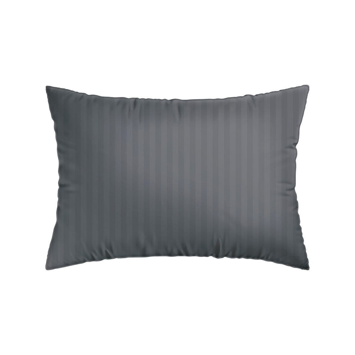 Pillowcase(s) cotton satin dobby stripe woven Taupe