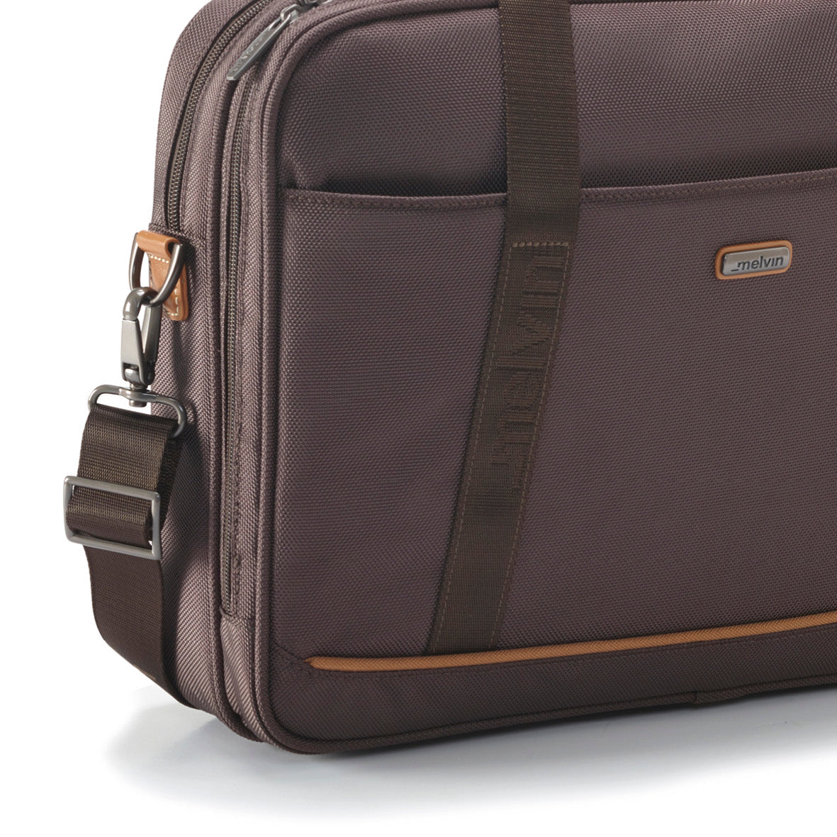 Leather work bag - Brown