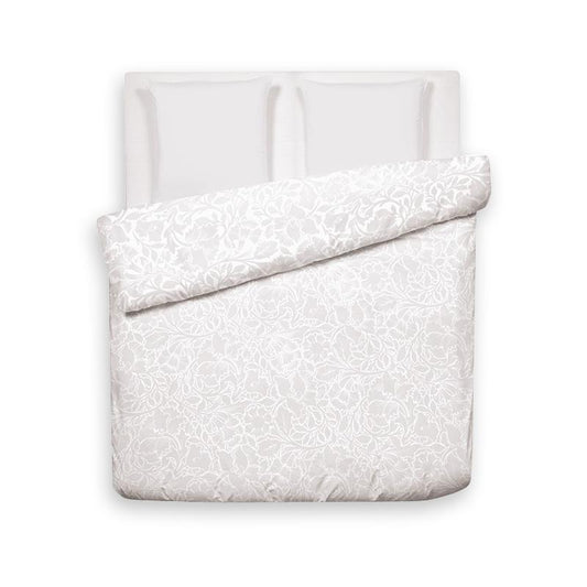 Duvet cover + 2 pillowcases cotton satin Arabesque Beige