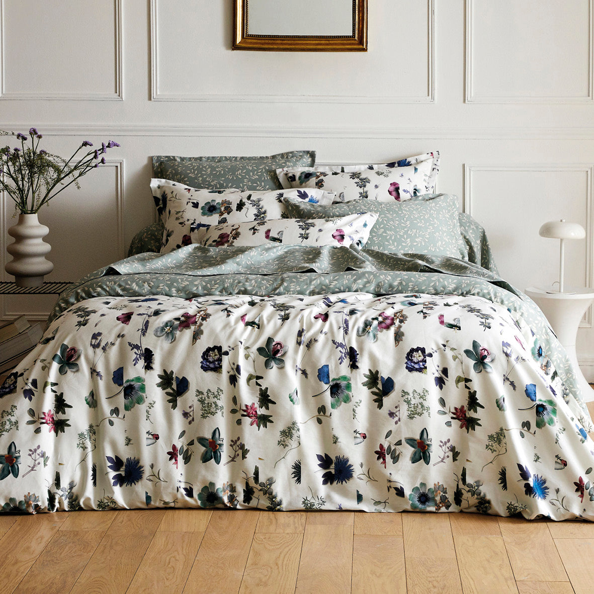 Pillowcase(s) cotton satin - Semis Yellow