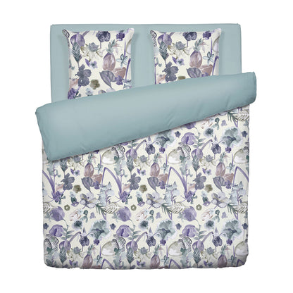 Duvet cover + pillowcase(s) cotton satin - Exotique Lavender